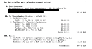 Ergo bin ich nicht davor sicher, dass der dienst morgen wieder abgeschaltet wird und das spiel vor vorne losgeht. Muss Mein Schuldner Mir Nicht Die Verfahrenskosten Ersetzen