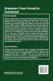 Grammar: From Formal to Functional: Donovan, Madeleine: 9781639872657:  Amazon.com: Books