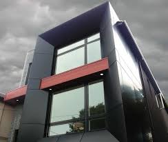 Skirting isn't just used on traditional homes; Nortem Aluminum Composite Panel Acm Panel Toronto Canada