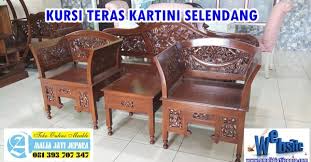 Kursi Teras Kartini Selendang Ukir Jati Jepara Amalia Jati Jepara