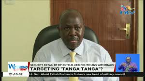 We did not find results for: Security Detail Of Dp Ruto Allied Politicians Withdrawn Youtube