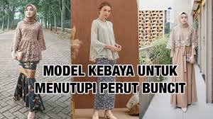 Merasa tak nyaman karena memiliki perut buncit? 7 Model Kebaya Untuk Tutupi Perut Buncit Terlihat Lebih Ramping Youtube