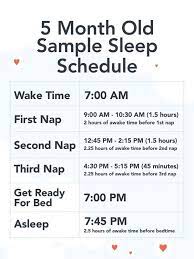 A good schedule can help your baby sleep better and eat better. Everything You Need To Know About Sleep Training A Newborn In 2021 Baby Sleep Schedule 5 Month Old Sleep 6 Month Old Sleep Schedule