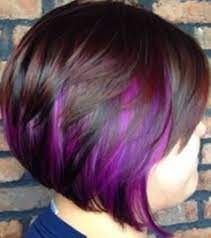 Different Ideas For Peekaboo Highlights Peekaboo Hair Purple Brown Hair Hair Styles