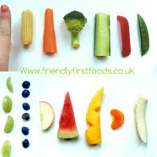 First Finger Food Size Guide Baby Food Recipes Baby Led