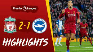 Liverpool seal champions league spot. Liverpool 2 1 Brighton Van Dijk Headers See Off Brighton Highlights Youtube