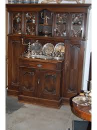 There is a mirror on the back of the sideboard. Gardenaccessories Antique Furniture Sideboard Art Nouveau