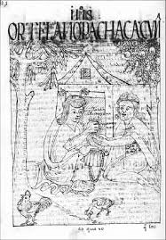Ses noms quechuas totémiques, guamán poma (qui seraient. From Don Felipe Guaman Poma De Ayala S 1615 Chronicle Drawing 324 Download Scientific Diagram