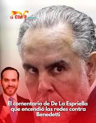 El abogado Abelardo De La Espriella volvió a encender el debate político  nacional tras publicar un mensaje en el que cuestiona con dureza al  exembajador Armando Benedetti y al actual Gobierno. En