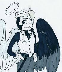 Pin By Susy The Queen On Mob Bendy Drawing Base Fan Drawing Drawings