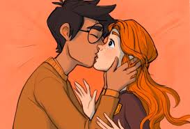 Harry Potter La Mort De Fred Le Baiser De Harry Et Ginny Une Artiste Dessine Les Scenes Zappees Dans Les Films Nextplz À tous les fans d'harry potter, voici une activité que vous devriez adorer ! baiser de harry et ginny