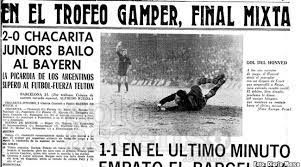 Chacarita Juniors La Gente Se Pregunta Que Paso Con El Bayern
