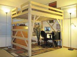 The wood we use is all knot free to ensure maximum. 19 Excellent Bunk Bed Designs With Desk That Will Admire You Dekorationen Gram Queen Loft Beds Loft Bed Frame Loft Bed Plans