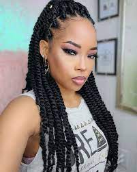 Elighty Passion Twist Hair Passion Twist Hair Afro Twist Braid Feed In Braids Hairstyles