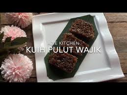 Wajik adalah sejenis pulut manis yang pada asasnya dimasak dengan santan dan nisan kelapa. Resepi Wajik Lembut Famousresipi Farbuck Com