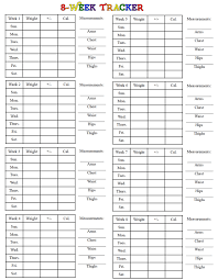 2021 weight loss calendar template. Weight Loss Tracker Printables Free Multiple Options To Fill Your Needs
