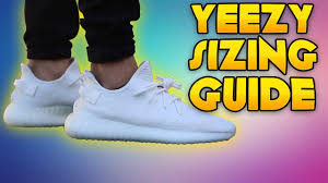 Yeezy Boost 350 V2 Sizing Guide Youtube