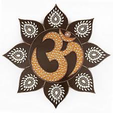 52'' h x 50'' w Ethnic Avenue Yoga Room Decor Om Symbol Wall Painting Boho Decor For Living Room 100 Handcrafted In India Uhuczgn10b1 Buy Online In Cayman Islands At Cayman Desertcart Com Productid 37630514