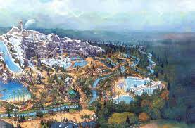 Blizzard Beach Walt Disney World Disney Concept Art Disney Art Disney Imagineering