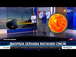 Sebenarnya itu adalah proses alam yang dapat dijelaskan oleh sains. Waspada Gerhana Matahari Cincin Youtube