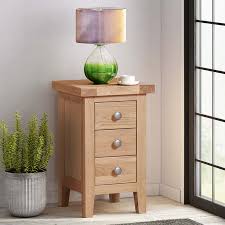 Hereford oak small dining table h 78 x w 75 x d 75 cm. This Light Oak 3 Small Drawer Bedside Is Part Of The Hardwick Oak Range
