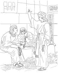 Advent calendar coloring book download this entire 24 page advent calendar coloring book that counts down to christmas day. Joseph In Prison 1 Coloring Page Free Printable Coloring Pages For Kids