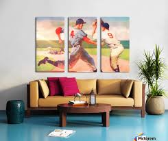 Canvas prints wall decor ideas. Summer Hit Baseball Sports Art Cool Wall Decor Ideas Row One Brand