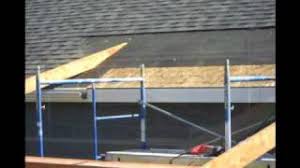 Attach the horizontal beam by using a nail gun. How To Attach A Patio Roof To An Existing House Protradecraft