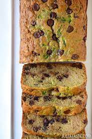 Chocolate Chip Zucchini Bread Just A Taste Chocolate Chip Zucchini Bread Dessert Recipes Desserts