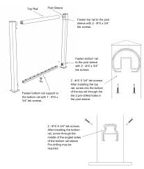 We develop and supply railing products that transform stairs, decks, patios and balconies from average to outstanding. Glass Railing Century Typical Fastening Detail For Top Bottom Rails To Posts Century Aluminum Railings