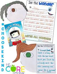 We Re All Wonders Writing And Craftivity Wonder Read Aloud Read Aloud Activities Interactive Read Aloud