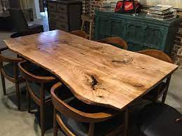 Booked Matched Live Edge Ash Wood Salvaged From Great Toronto Ice Storm Ash Wood Furniture Slab Dining Unique Wood Furniture