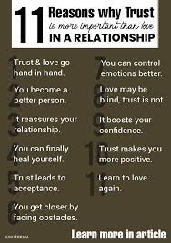 11 Reasons Why Trust Is More Important Than Love In A Relationship