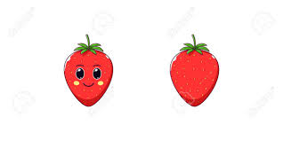 Download 3,511 kawaii strawberry stock illustrations, vectors & clipart for free or amazingly low rates! Cute Kawaii Strawberry Cartoon Ripe Fruit Vector Illustration Royalty Free Cliparts Vectors And Stock Illustration Image 124721500
