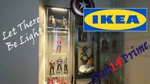 It powers these lights here. How To Light An Ikea Detolf Display Cabinet With Dioder Led Light Kit Youtube
