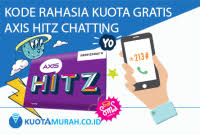 Yang pertama untuk malakukan kuota gratis aplikasi chatting, pastikan koneksi internet kalian dimatiin terlebih duhulu agar melakukan dialnya lancar. Kode Rahasia Kuota Gratis Axis Hitz Chatting Bebas Kuota Terbaru