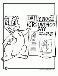 When a child colors, it improves fine motor skills, increases concentration, and sparks creativity. Groundhog Day Archives Woo Jr Kids Activities