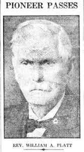 Rev William Marion Platt (1840-1937)