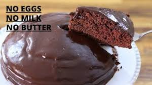 Desserts with eggs, dinner recipes with eggs, you name it! Chocolate Cake Recipe No Eggs No Milk No Butter Youtube