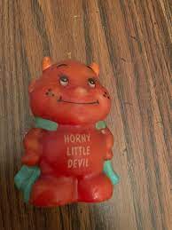 VINTAGE! HORNY LITTLE DEVIL FIGURE | eBay