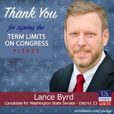 Lance Byrd Pledges to Support Congressional Term Limits