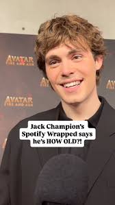 @jackchampion is an old soul, according to his Spotify Wrapped this year 🎧  #avatar #avatarfireandash