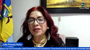 Bienvenidos a la 1ra Feria Virtual del Libro Paraguay, hoy nos acompaña  Julia Pineda Peña con la ponencia "Características de una relación de  pareja saludable. México". Actividad de Ana Laura García. ...