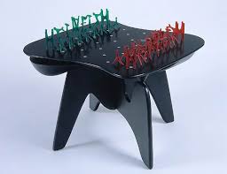 Isamu Noguchi Chess Table Don T Know If I Would Love Playing A Match On This But It Looks Cool Chess Table Noguchi Isamu Noguchi