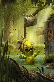 Pin By Sean Decarlo On Rabbids Art World Creature Design Artwork