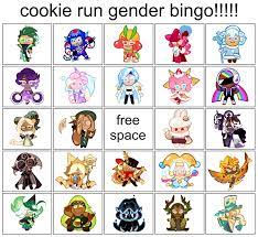 Cookie run gender