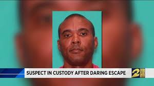 Suspect in custody after daring escape