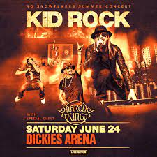 Excited to join Kid Rock on June 24 in Fort Worth, TX for a special Summer  Concert! Tickets available Friday at 10am local time: mk.lnk.to/kidrock