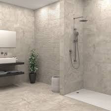 You'll just need to check the tiles you choose are suitable for wet conditions on walls and underfoot. Essential Grey Wall Tile Tileflair