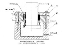 SPECIFICATION FOR SET OF V- PACKINGS FOR HYDRAULIC MACHINES